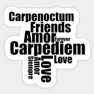 Carpediem 2 Sticker